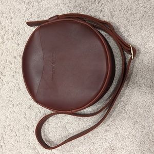 Portland Leather Small Circle Crossbody